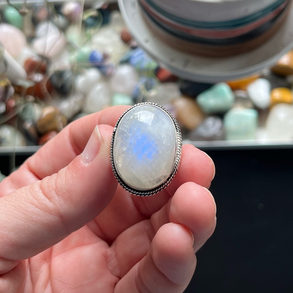 New Moonstone Ring